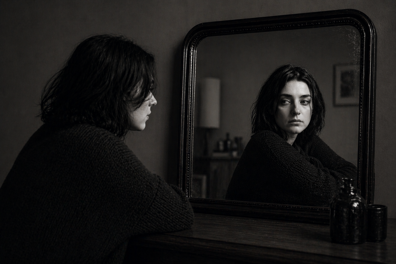 kendi iç sesiyle çatışma yaşayan ve karar vermekte zorlanan birey